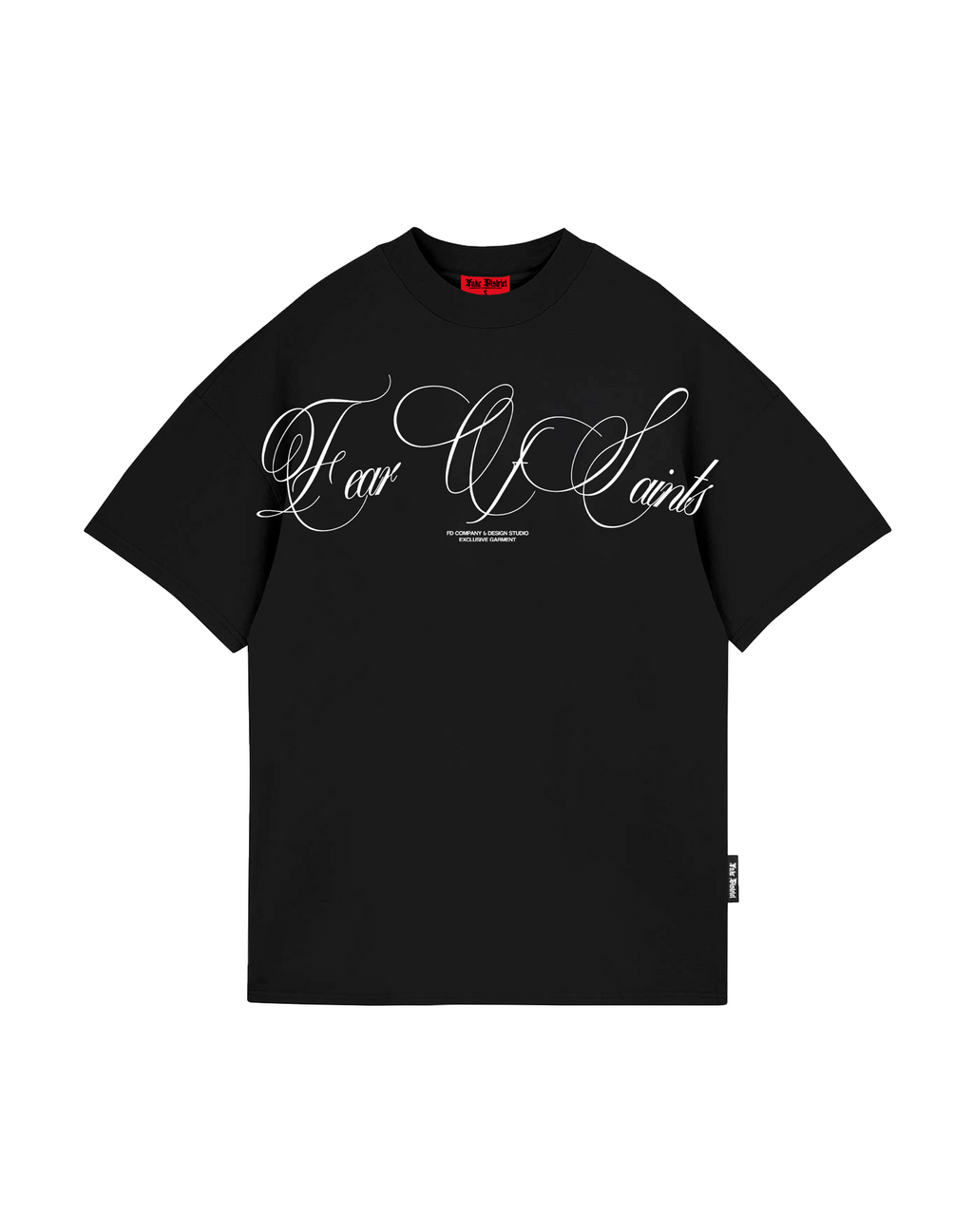 FEAR OF SAINTS ASCENSION CAMISETA OVERSIZE FIT NEGRA