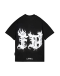 FEAR OF SAINTS ASHES CAMISETA OVERSIZE FIT NEGRA
