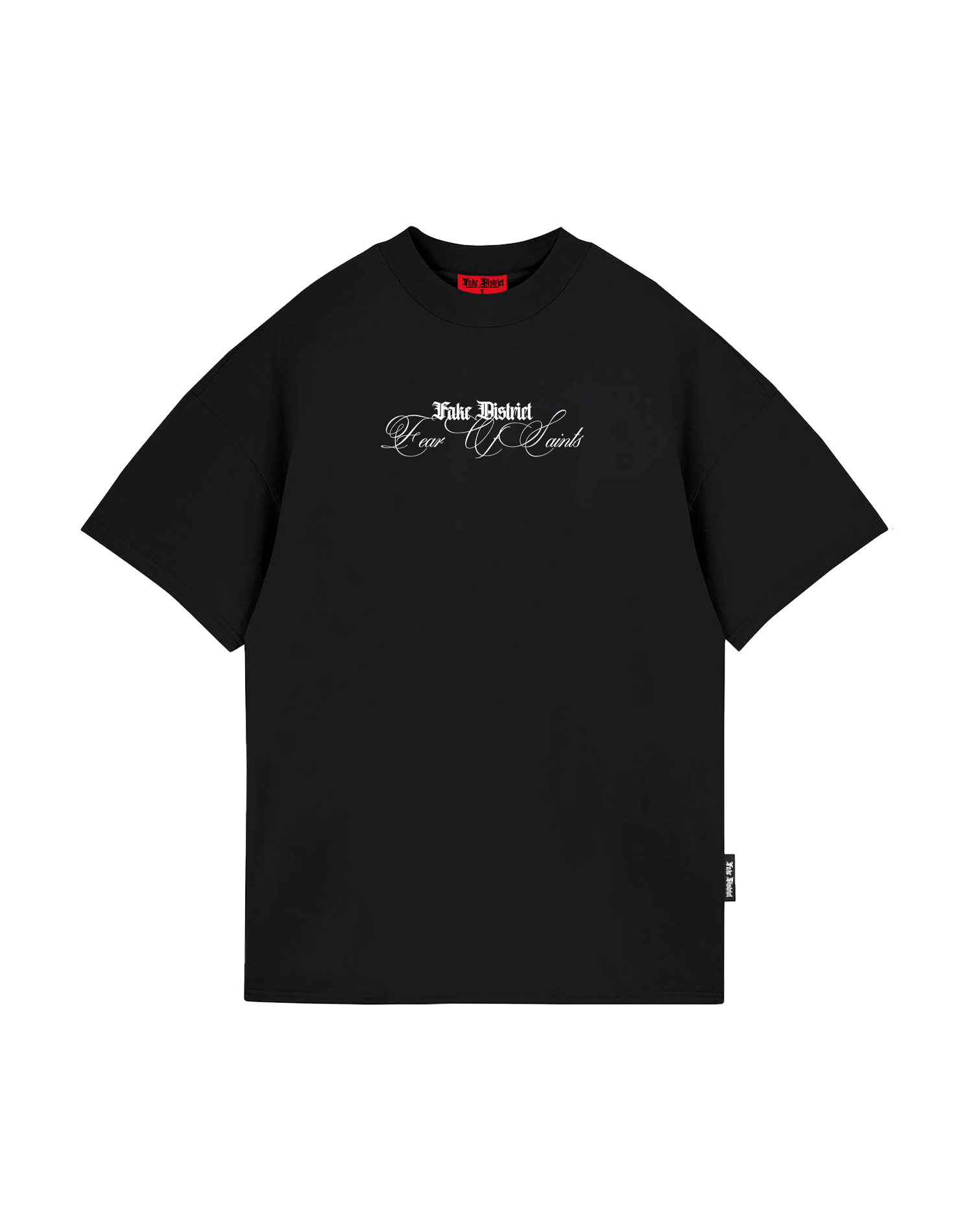 FEAR OF SAINTS ECLIPSE CAMISETA OVERSIZE FIT NEGRA
