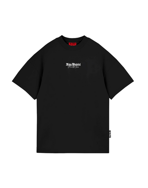 FEAR OF SAINTS GOD CAMISETA OVERSIZE FIT NEGRA