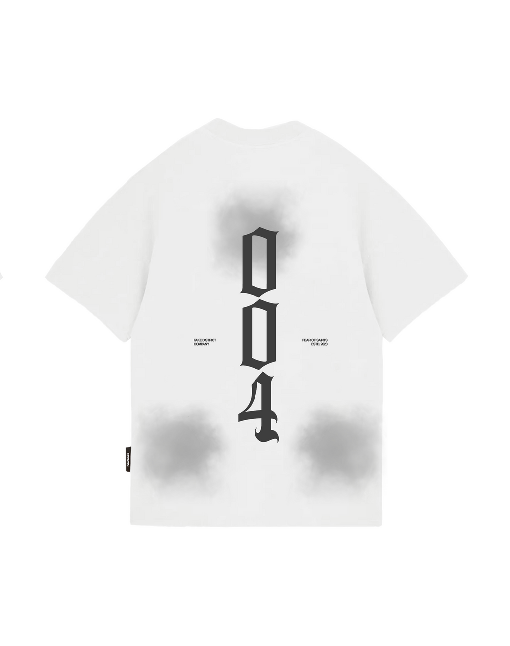 FEAR OF SAINTS HERESY CAMISETA OVERSIZE FIT HUESO