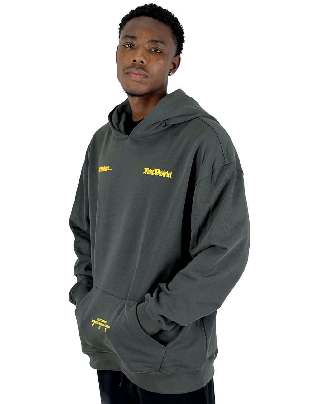 GOOD INTENTIONS HOODIE OVERSIZE FIT GRIS