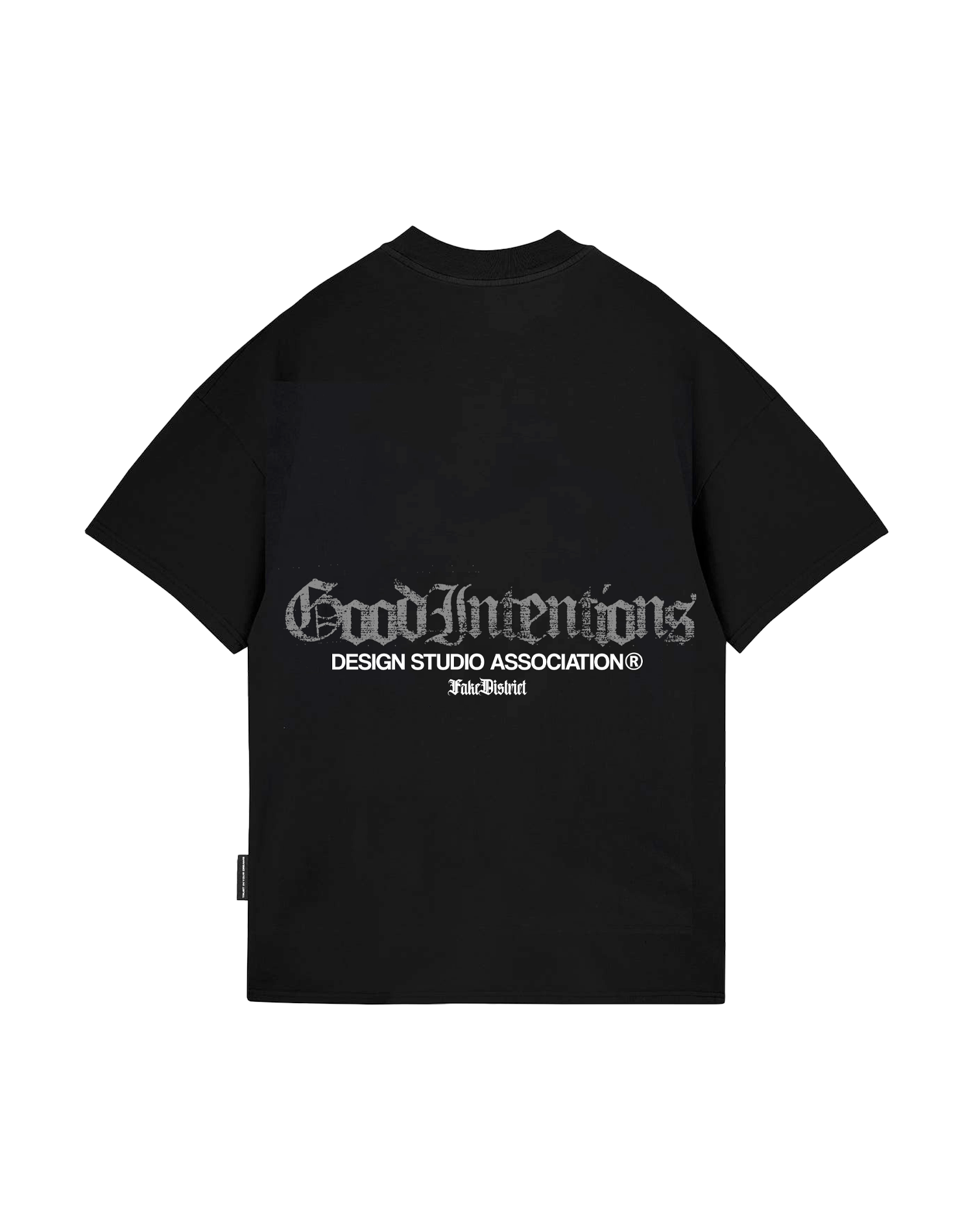 GOOD INTENTIONS TRUTH THE LIGHT CAMISETA OVERSIZE FIT NEGRA
