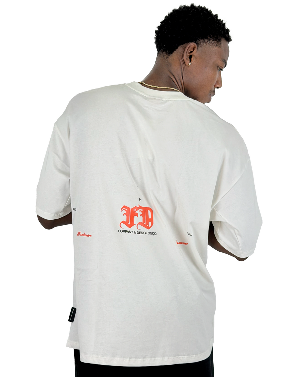 GOOD INTENTIONS LIGHT OF HEAVEN CAMISETA OVERSIZE FIT HUESO