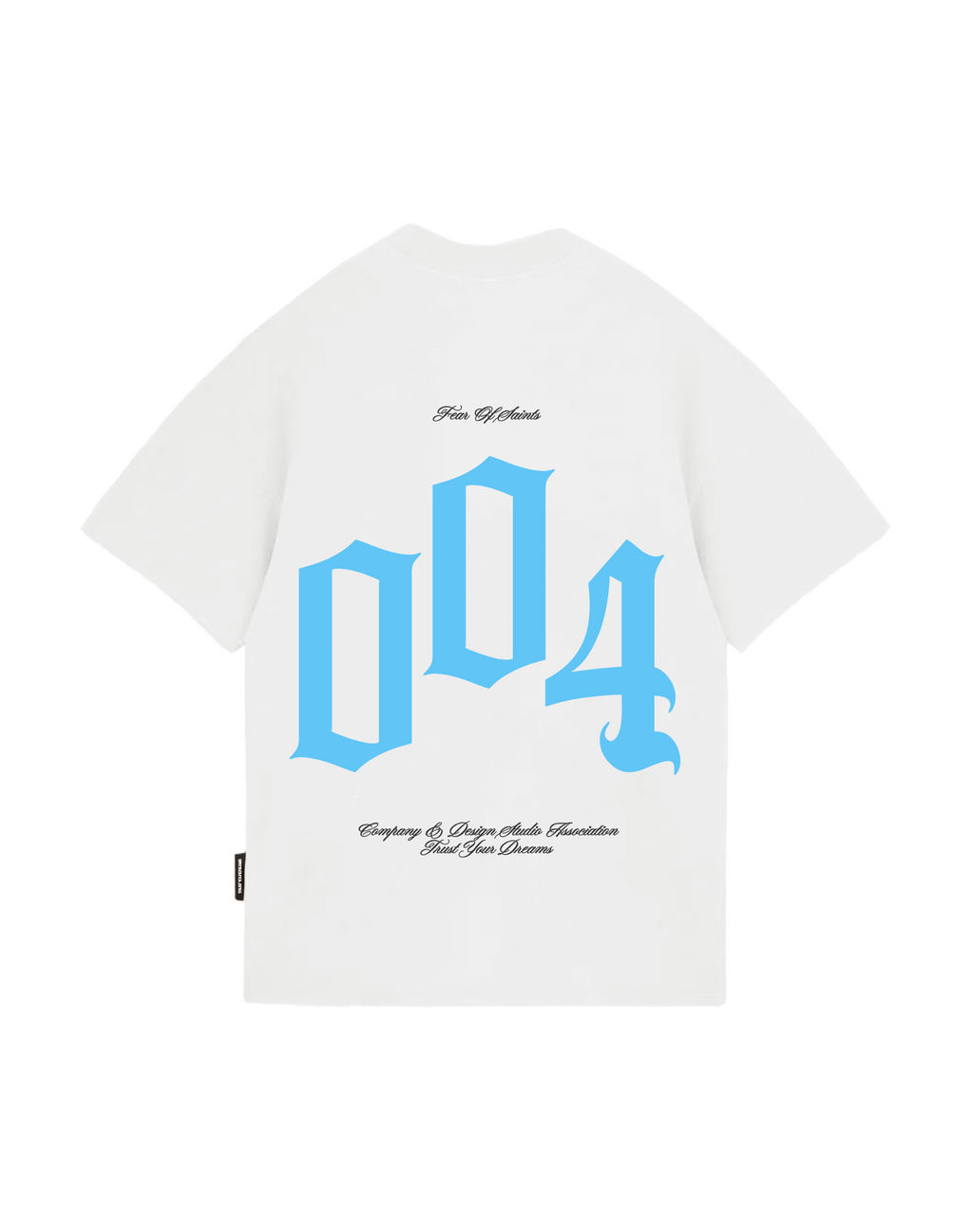 FEAR OF SAINTS PARADISE CAMISETA OVERSIZE FIT HUESO