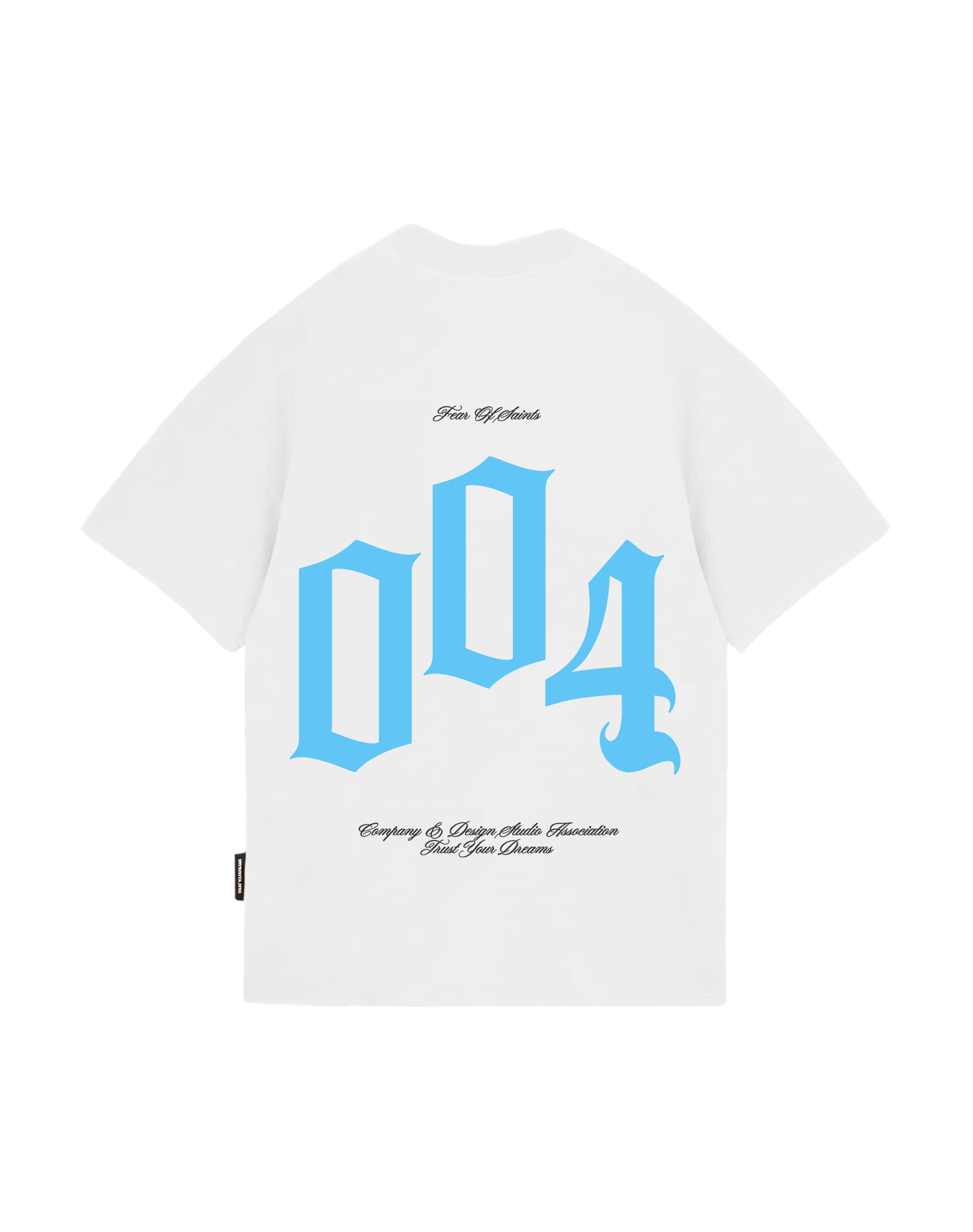 FEAR OF SAINTS PARADISE CAMISETA OVERSIZE FIT HUESO