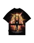 FEAR OF SAINTS VITRAIL CAMISETA OVERSIZE FIT NEGRA